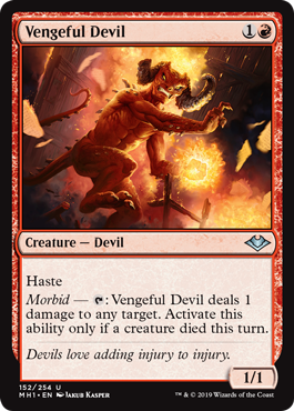 Vengeful Devil (Modern Horizons) Light Play