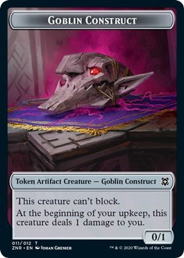 Goblin Construct Token (Zendikar Rising) Light Play
