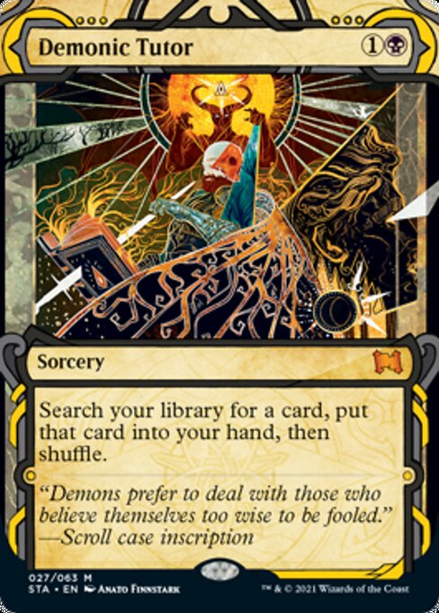 Demonic Tutor (Strixhaven Mystical Archive) Near Mint