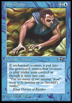 False Demise (Cave-in) (Alliances) Medium Play