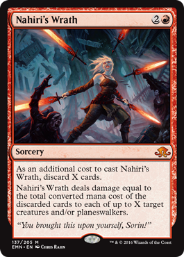 Nahiri's Wrath (Eldritch Moon) Light Play
