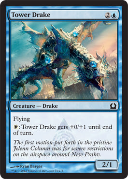 Tower Drake (Return to Ravnica) Light Play