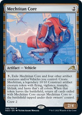 Mechtitan Core (Kamigawa: Neon Dynasty) Light Play