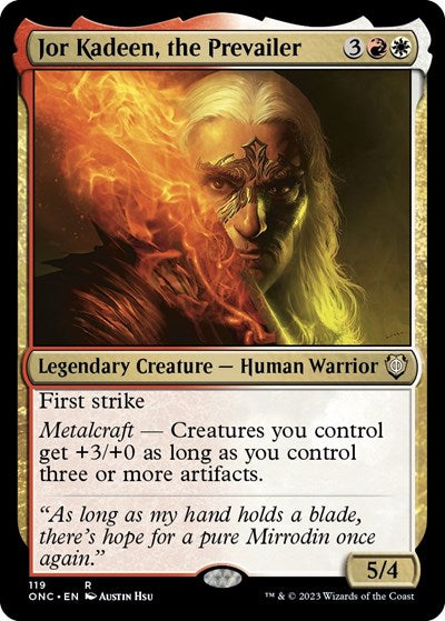 Jor Kadeen, the Prevailer (Commander: Phyrexia: All Will Be One) Light Play