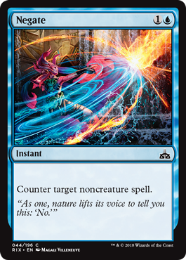 Negate (Rivals of Ixalan) Light Play
