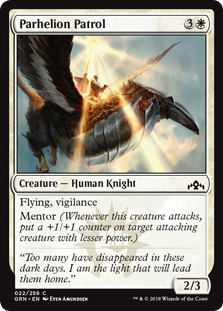 Parhelion Patrol (Guilds of Ravnica) Light Play