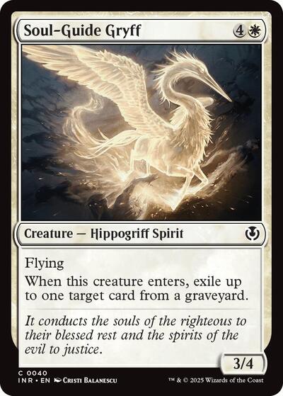 Soul-Guide Gryff (Innistrad Remastered) Light Play Foil