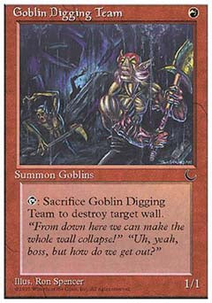 Goblin Digging Team (Chronicles) Light Play