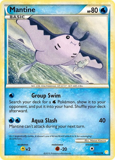 Mantine (HeartGold SoulSilver) Medium Play