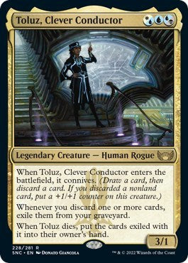 Toluz, Clever Conductor (Streets of New Capenna) Light Play