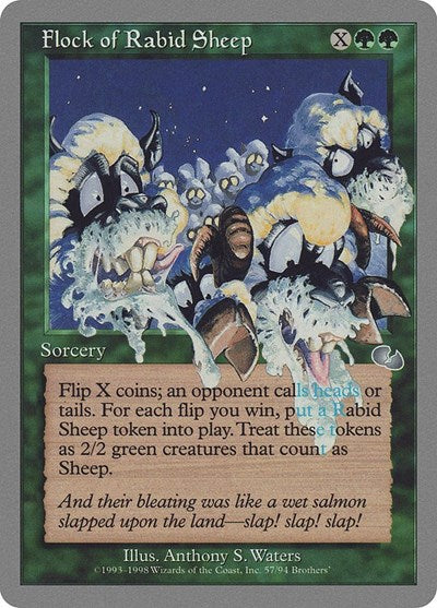 Flock of Rabid Sheep (Unglued) Light Play