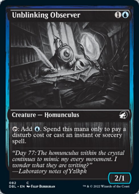 Unblinking Observer (Innistrad: Double Feature) Light Play