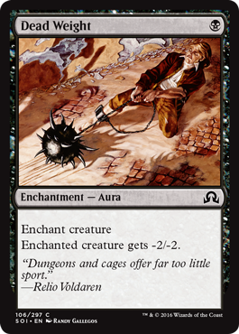 Dead Weight (Shadows Over Innistrad) Light Play