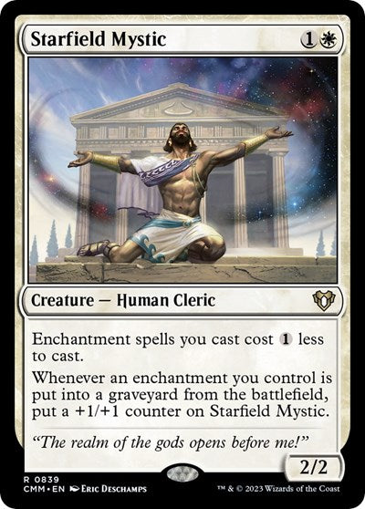 Starfield Mystic (Commander Masters) Light Play