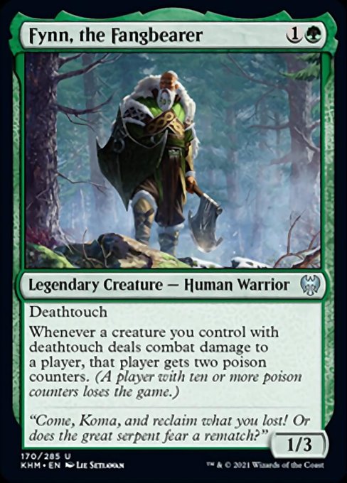 Fynn, the Fangbearer (Kaldheim) Light Play
