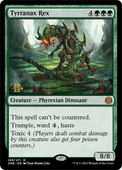 Tyrranax Rex (Promos: Prerelease Cards) Light Play Foil