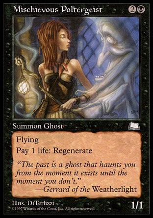 Mischievous Poltergeist (Weatherlight) Light Play