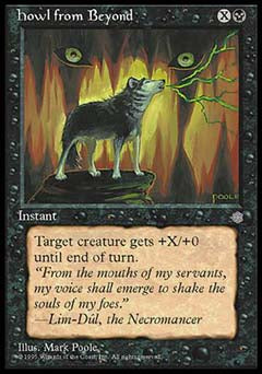 Howl from Beyond (Ice Age) Light Play