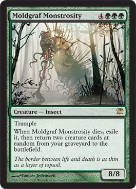 Moldgraf Monstrosity (Innistrad) Light Play Foil