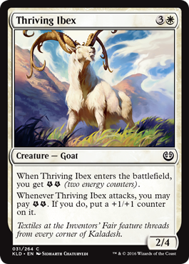 Thriving Ibex (Kaladesh) Light Play