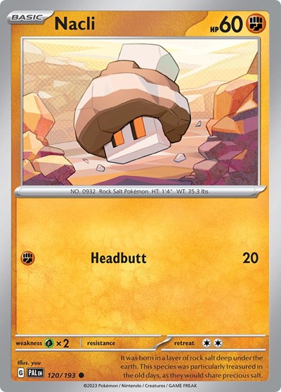 Nacli (SV02: Paldea Evolved) Light Play