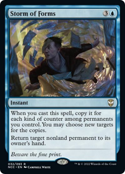 Storm of Forms (Commander: Streets of New Capenna) Light Play