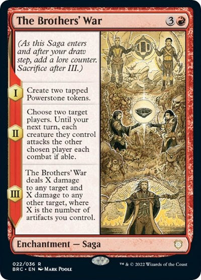 The Brothers' War (Commander: The Brothers' War) Light Play