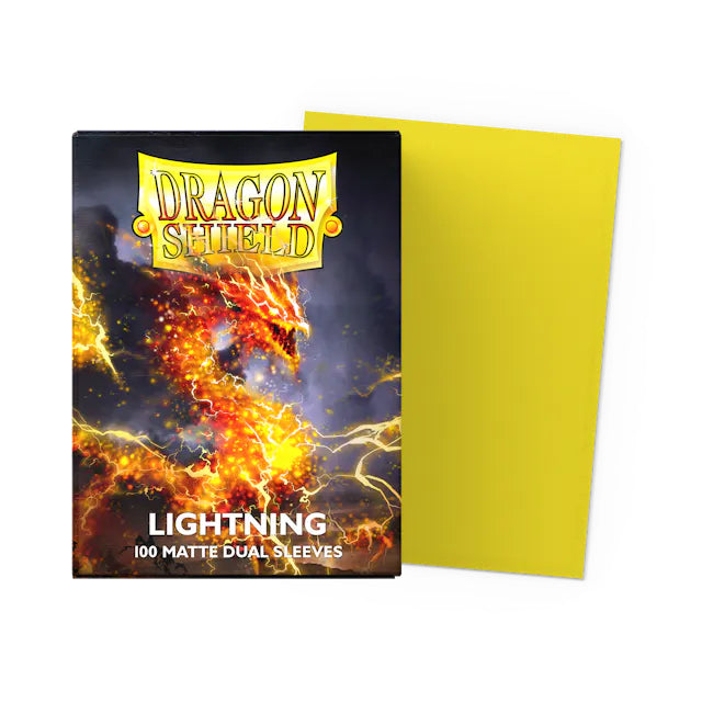 Dragon Shield - Lightning - Matte Dual Sleeves