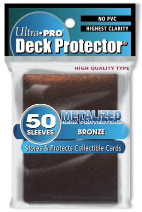 Ultra Pro Metalized Pack of 50 in Bronze