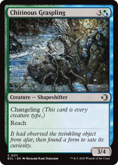 Chitinous Graspling (Lorwyn Eclipsed) Light Play Foil
