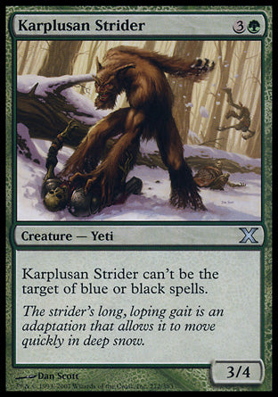 Karplusan Strider (10th Edition) Light Play