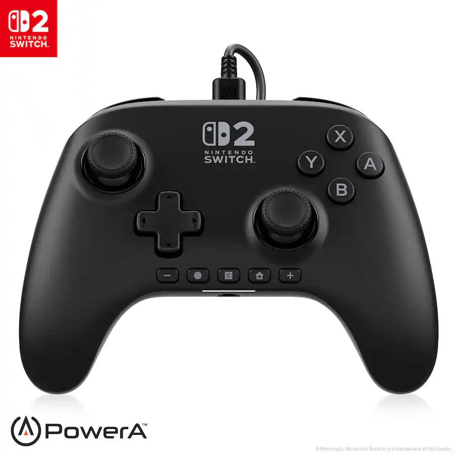Wired Controller for Nintendo Switch 2 - Black opened