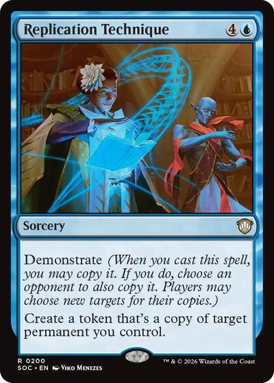 Replication Technique (Commander: Secrets of Strixhaven) Light Play