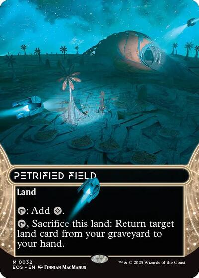 Petrified Field (0032) (Borderless) (Stellar Sights) Light Play