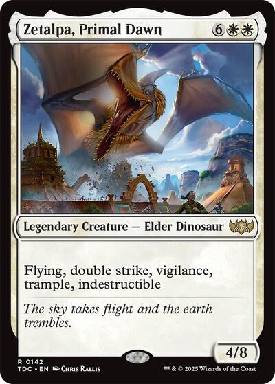 Zetalpa, Primal Dawn (Commander: Tarkir: Dragonstorm) Light Play