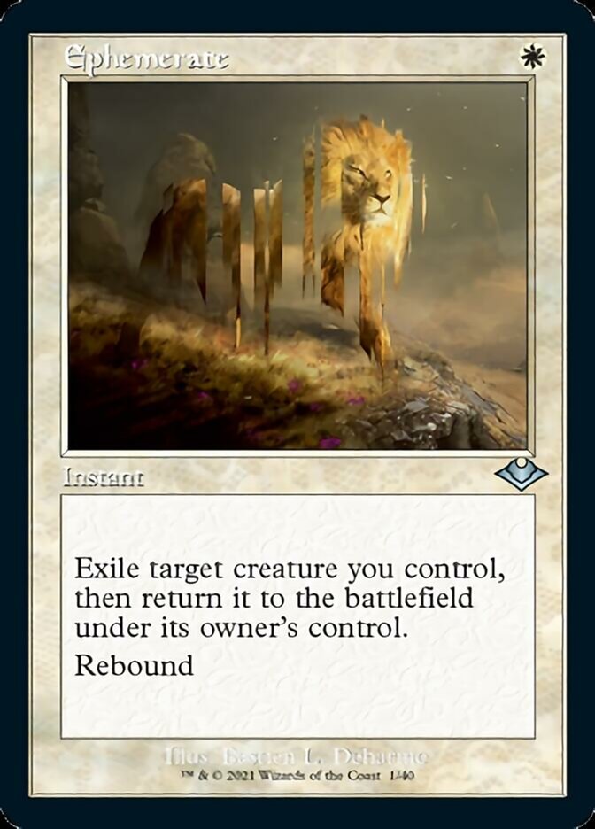 Ephemerate (Modern Horizons 1 Retro Frames) Light Play Foil