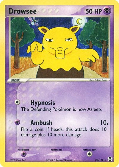 Drowsee (FireRed & LeafGreen) Medium Play