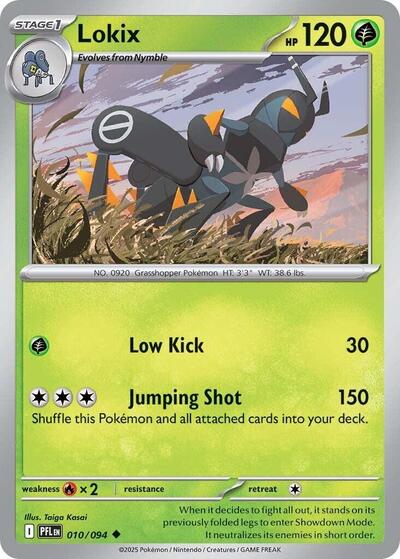 Lokix (ME02: Phantasmal Flames) Light Play Reverse Holofoil