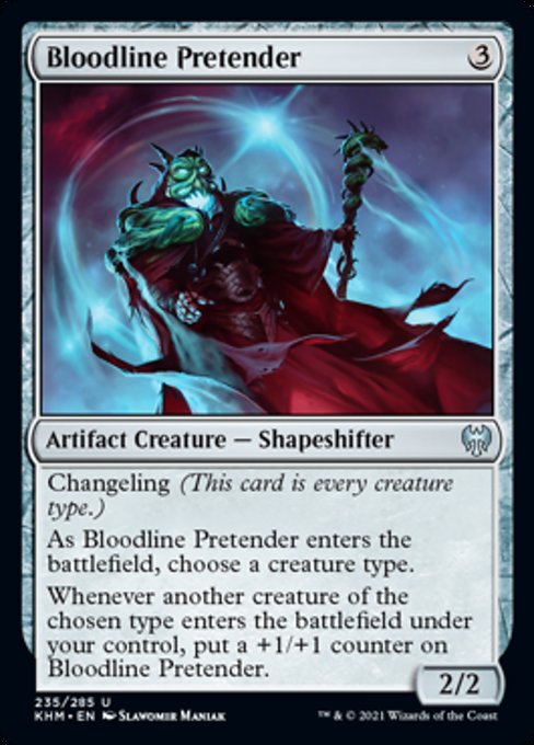 Bloodline Pretender (Kaldheim) Light Play