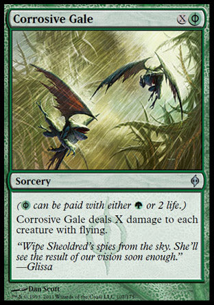 Corrosive Gale (New Phyrexia) Heavy Play