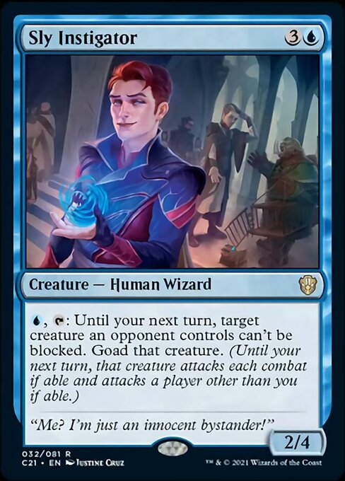 Sly Instigator (Commander 2021 Strixhaven) Light Play