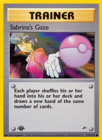 Sabrina's Gaze (Gym Heroes) Medium Play Unlimited