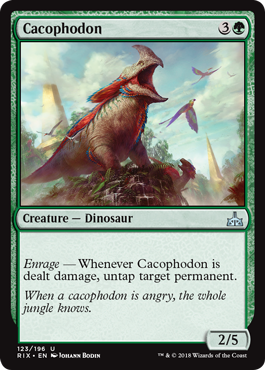 Cacophodon (Rivals of Ixalan) Light Play