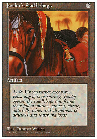 Jandor's Saddlebags (4th Edition) Light Play