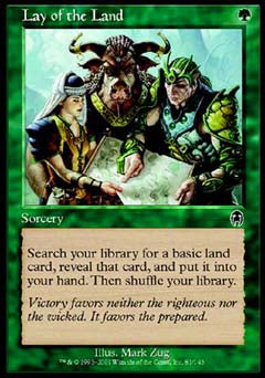 Lay of the Land (Apocalypse) Medium Play