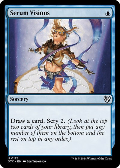 Serum Visions (Commander: Outlaws of Thunder Junction) Light Play