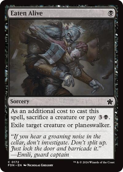 Eaten Alive (Foundations) Light Play Foil