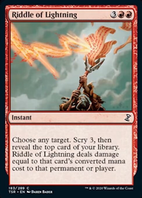 Riddle of Lightning (Time Spiral Remastered) Light Play