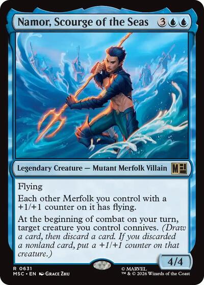 Namor, Scourge of the Seas (Commander: Marvel Super Heroes) Near Mint