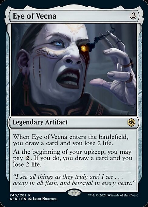 Eye of Vecna (Adventures in the Forgotten Realms) Light Play